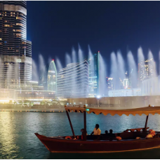 Dubai Fountain Lake Ride by TapMyTrip