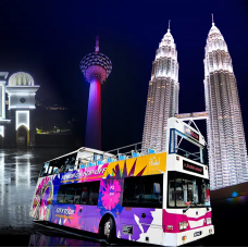 KL City of Lights Tour with Hop-on Hop-off Bus by TapMyTrip