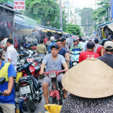 Morning Markets Motorbike Tour by TapMyTrip