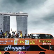 FunVee Open Top Bus 1 Day Hopper Pass by TapMyTrip